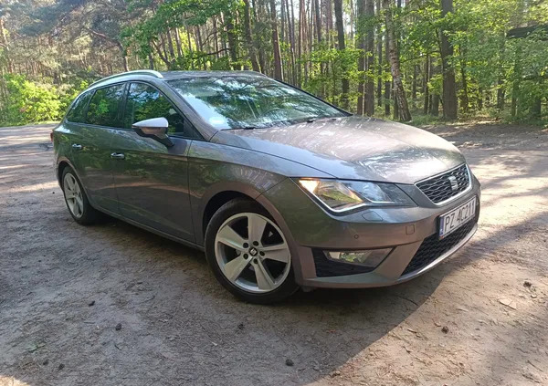 seat leon wielkopolskie Seat Leon cena 45500 przebieg: 242000, rok produkcji 2014 z Mosina